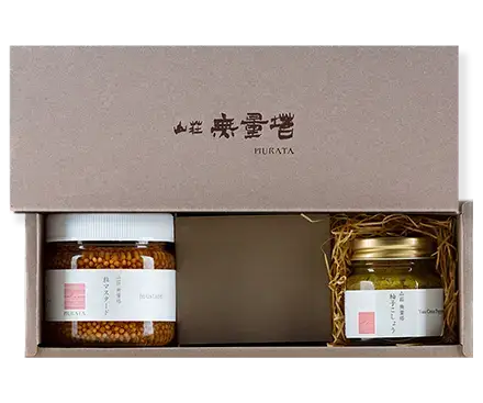theomurata(テオムラタ) - ビーンズショコラ･茶葉ショコラ通販お取り寄せ - 「粒マスタード(プレーン)と柚子胡椒セット」通販お取り寄せのギフト